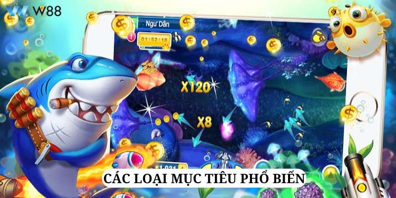 Các loại mục tiêu mà anh em cần săn được